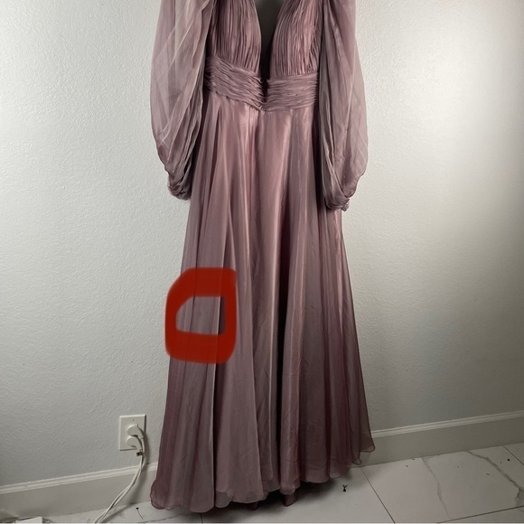 Mac Duggal Whimsical Chiffon Evening Gown - Picture 16 of 16